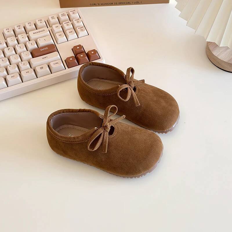 Children's Bir 2-18 Years Old Khaki Boys Girls Casual Ken Spring Autumn Yellow Retro Lightweight Kids Single Shoes ddmyshoesvip