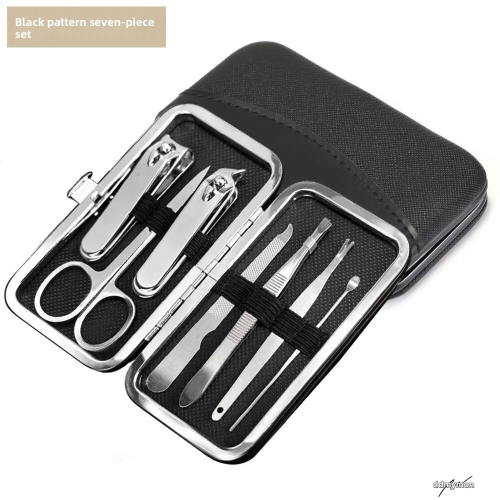 Complete Manicure Set: Round Tail Contouring Clippers, Nail Cutter, And Beauty Tool Kit Ddmymon