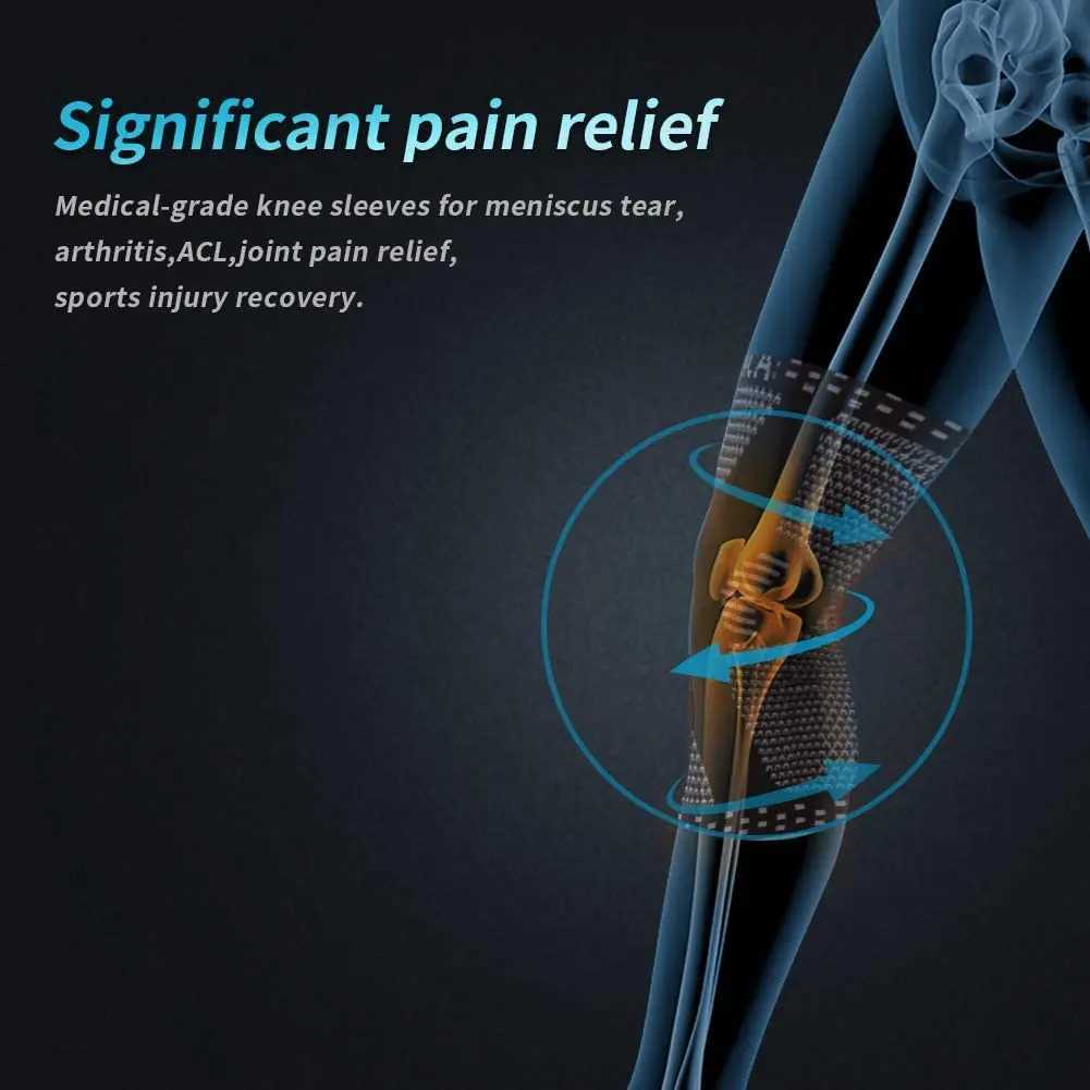 NEENCA Knee Brace Support with Side Stabilizers Patella Gel Knee Compression Sleeve for Knee Pain Meniscus Tear Injury Recovery Y251024