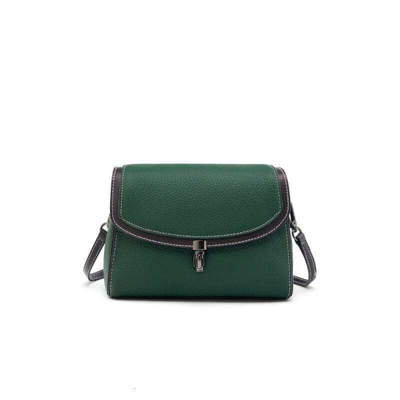 Women's Shoulder Cowhide Vintage Crossbody Messenger Bag Simplicity Genuine Leather Fashion Large Capacity Handbag Suotong251025