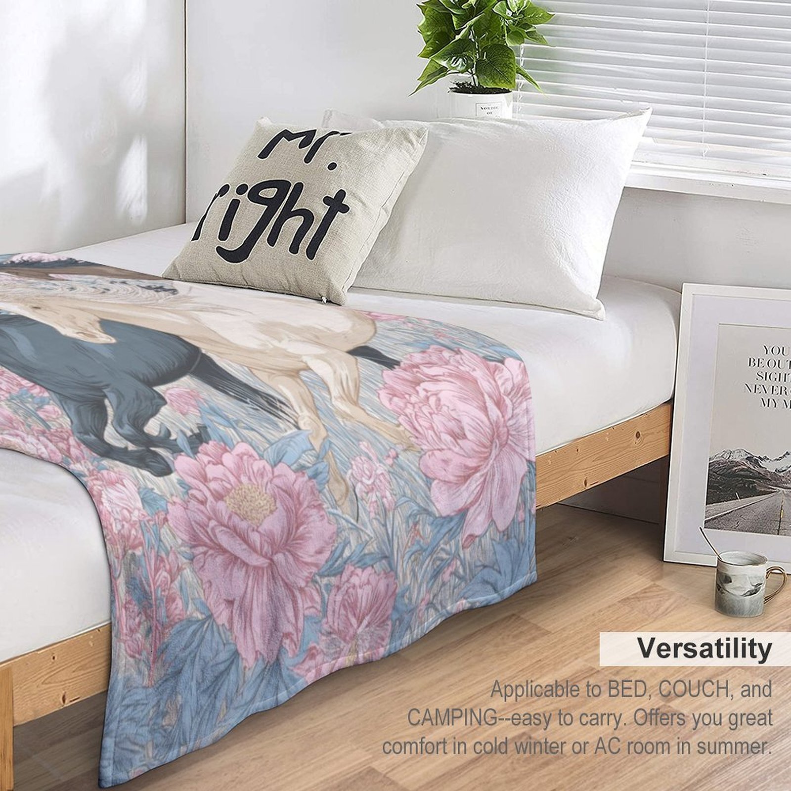 H Designer Horse blanket blanket throw cashmere vibration blanket copert Home Travel Throw Summer Air Conditioner Beach home bedding blankets throws H