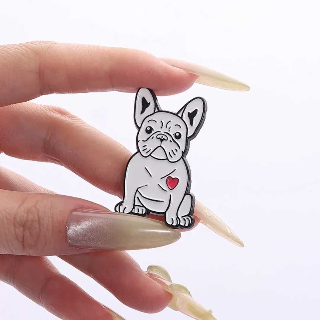 Cartoon Dog Enamel Pins Pet Brooch Cartoon Lapel Metal Alloy Animal Badge on Backpack Jewelry Decoration Gift Custom J251115
