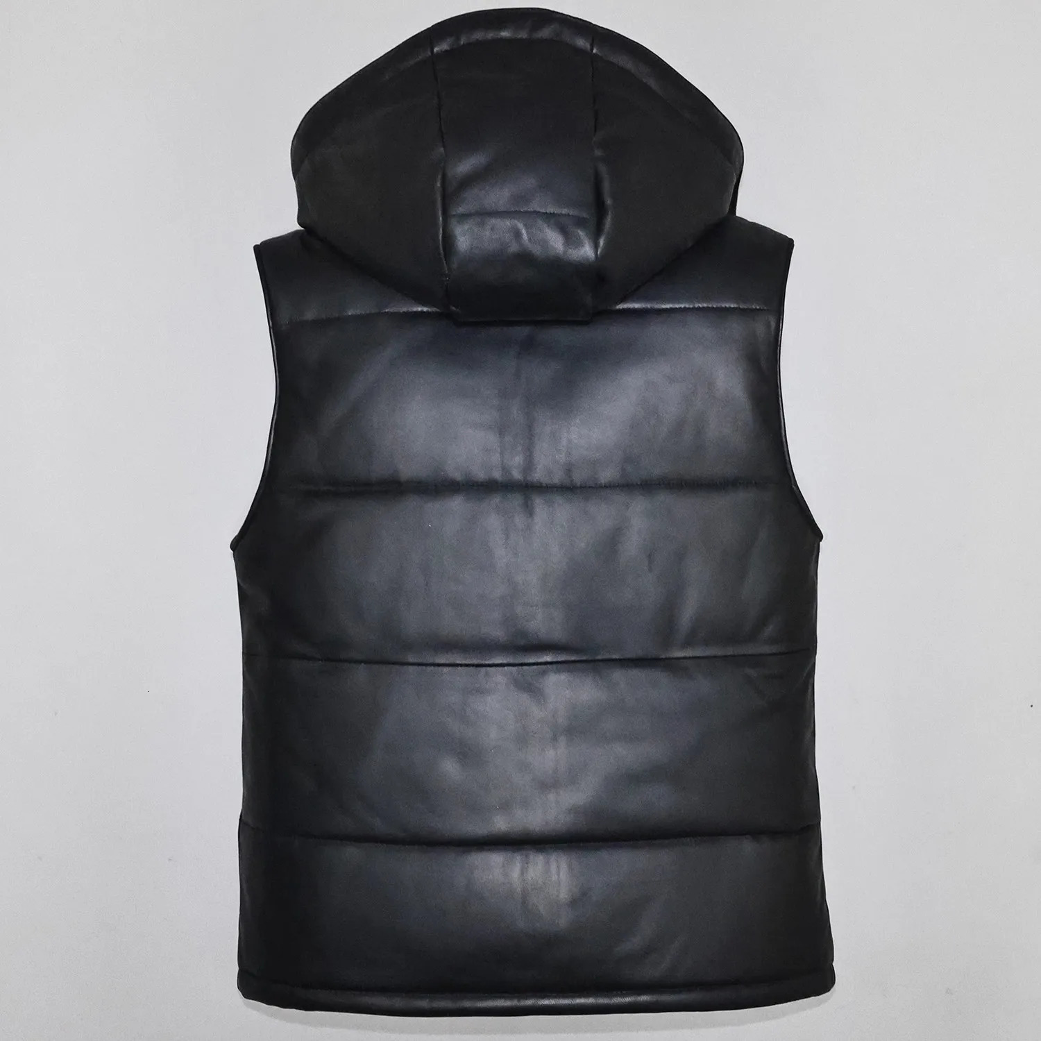 CC Shop Plus sizeWinter Soft Sheepskin vestClassic Natural leather jacketWarm Duck down cloth 251020