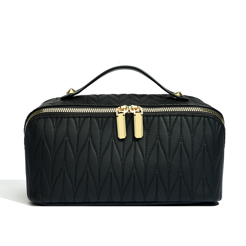Luxury Brand Designer Bag Large Capacity Portable High-End Makeup Bag For Travel Waterproof Cosmetic Toiletry Organizer