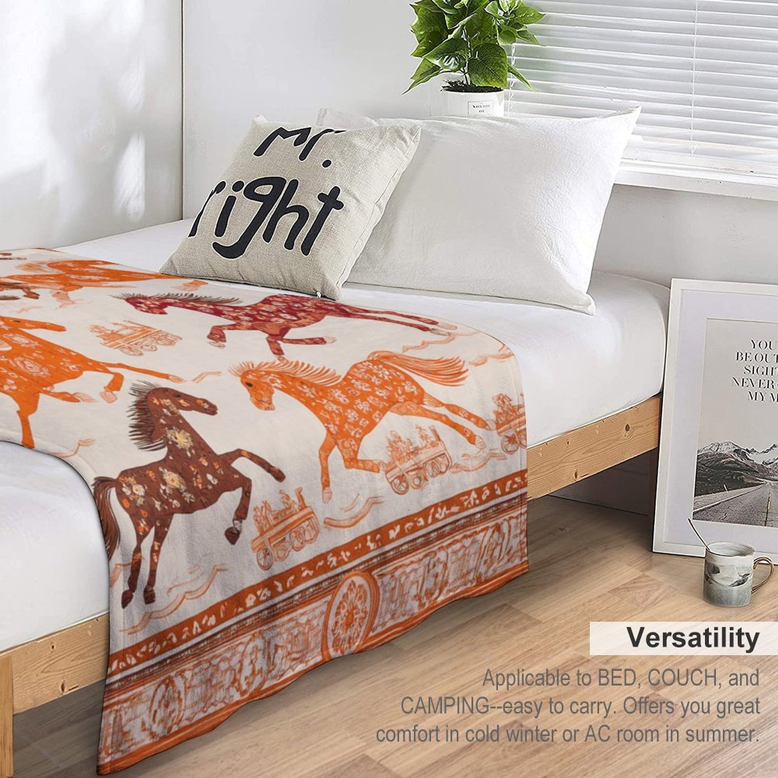 H Designer Horse blanket blanket throw cashmere vibration blanket copert Home Travel Throw Summer Air Conditioner Beach home bedding blankets throws H