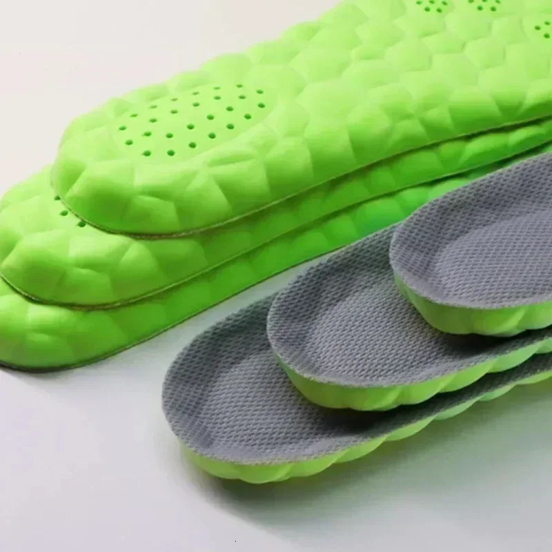 4D Soft Sport Insoles for Men Women High Elasticity Insole Running Shoes Pad Deodorant Orthopedic Arch Support Insert Cushion251020