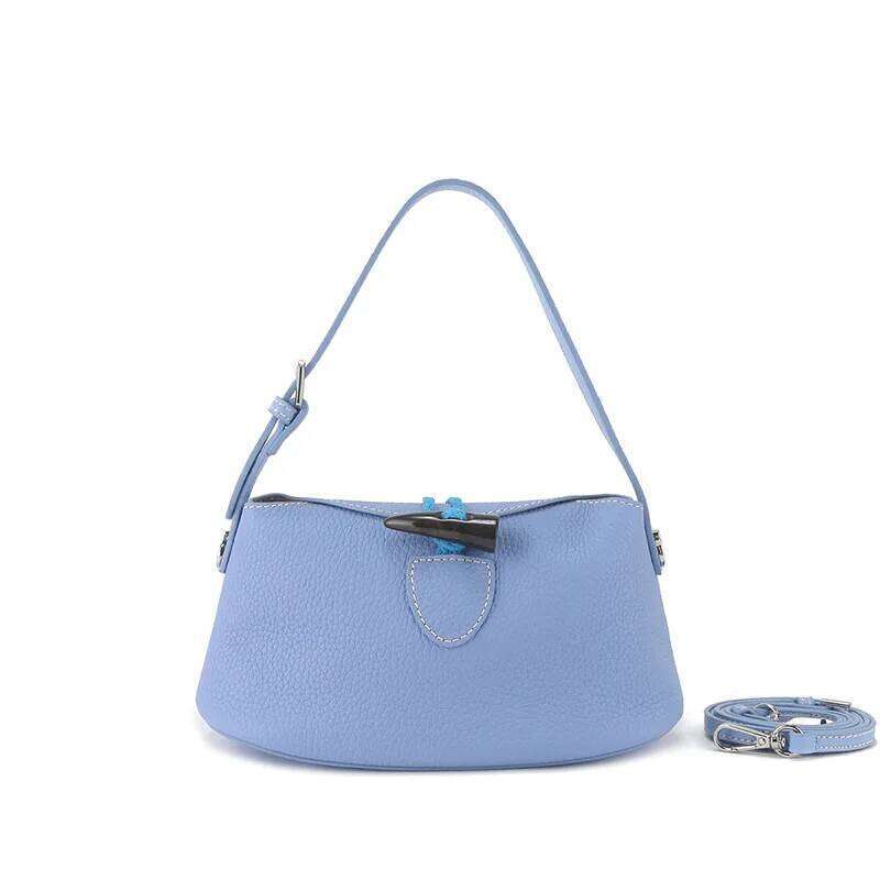 New Niche Design Women's Small Flap Shoulder Female Original Brand Genuine Leather Messenger Crossbody Bag Purses Suotong251025