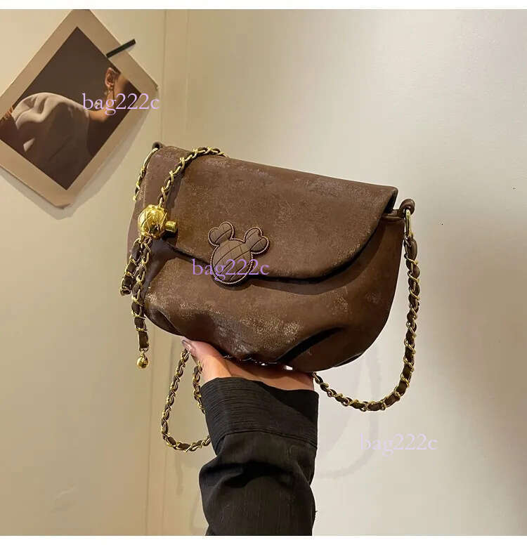 This Year's Popular Small For Women New Fashionable And Versatile Single Shoulder Crossbody Mini Super Hot Chain Bag H7.18#30