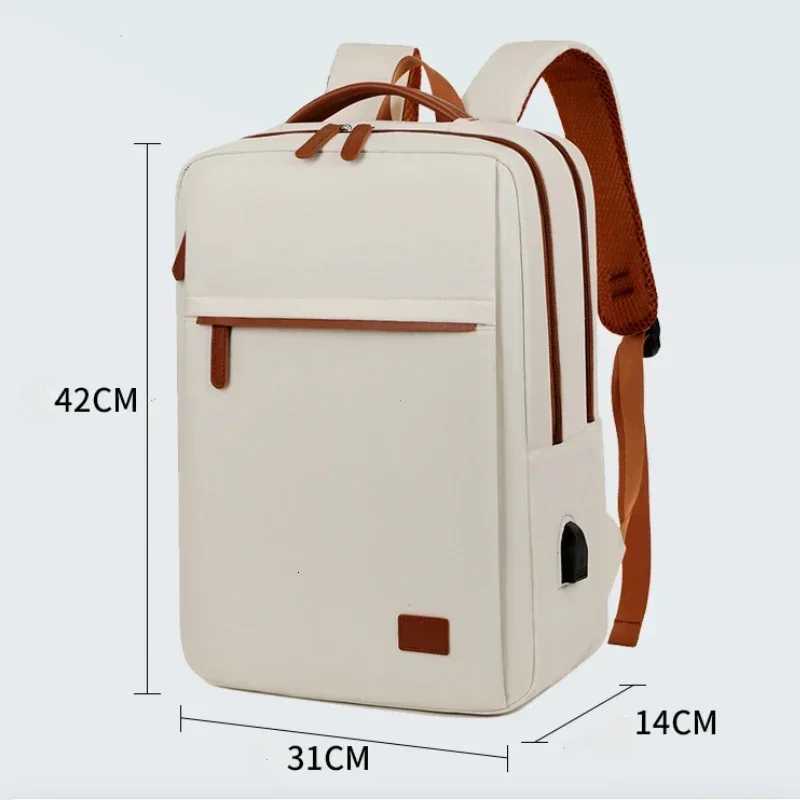 Fashion 156Inch Laptop Business Backpack Classic Men Backpack Women Large Capacity Travel Laptop Backpacks Student School Bag W251025