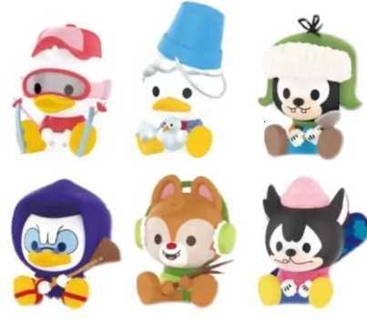 Disney POPMART Mickey Family Winter Series Blind Box Donald Duck Daisy Minnie Figures H251025