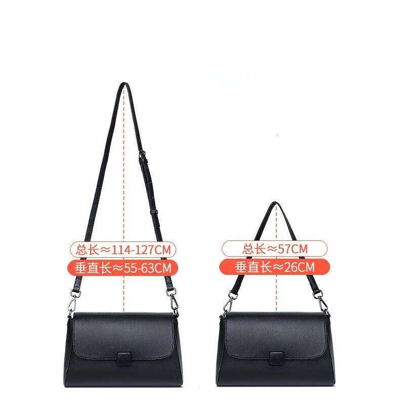 Lady Vintage Genuine Leather Messenger For Women Simple Crossbody Shoulder Handbag Girls Daily Using Commuter Small Square Bag 251023 1025