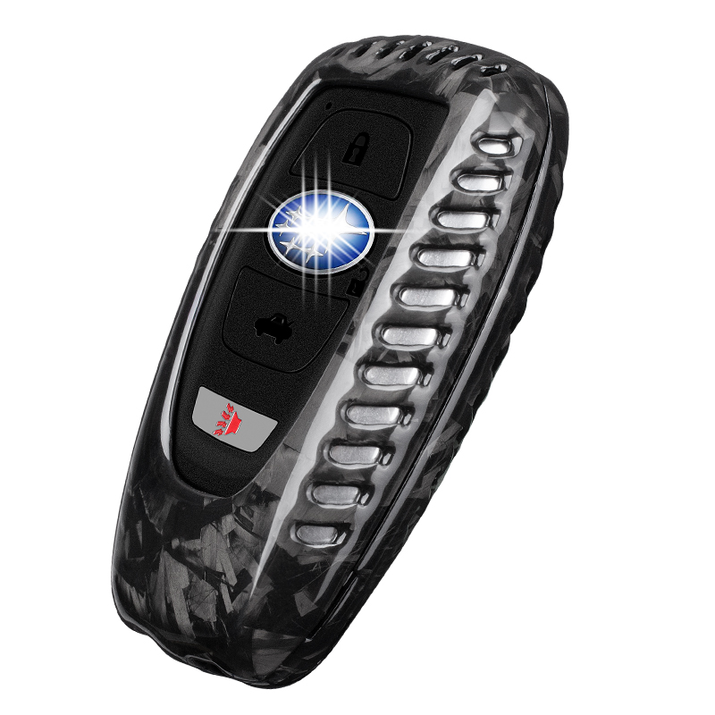 Carbon Fiber Car Key Case Cover For Subaru GT86 T-carbon Factory Sales Key Cover Fob Shell Interior Accessories Protect The Key