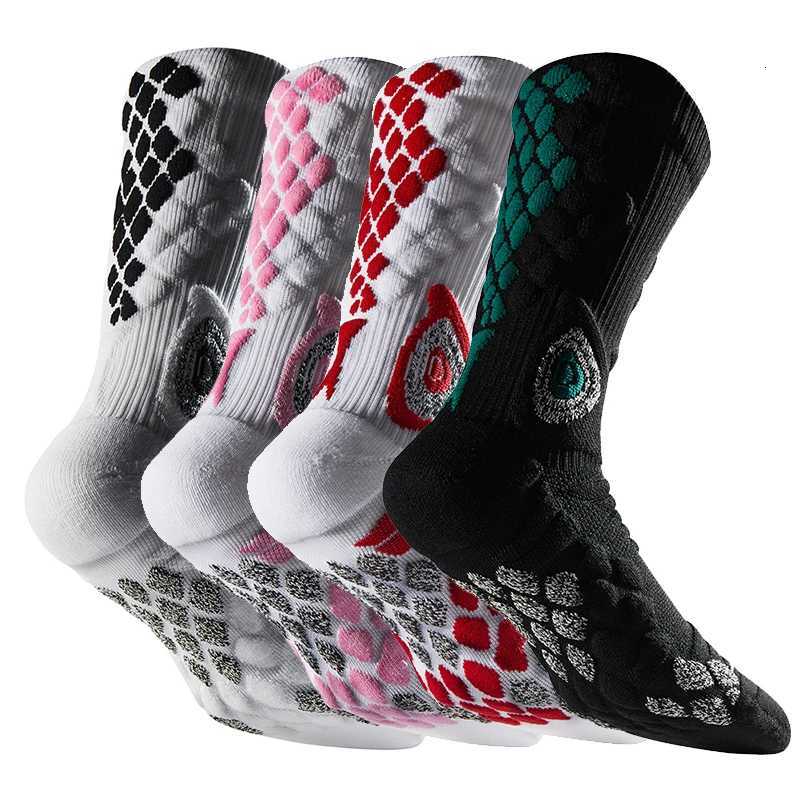 Professional AntiSlip Thickened Towel Bottom Basketball Socks Crew Length Compression Sports Footwear for Optimal Performance Y251024