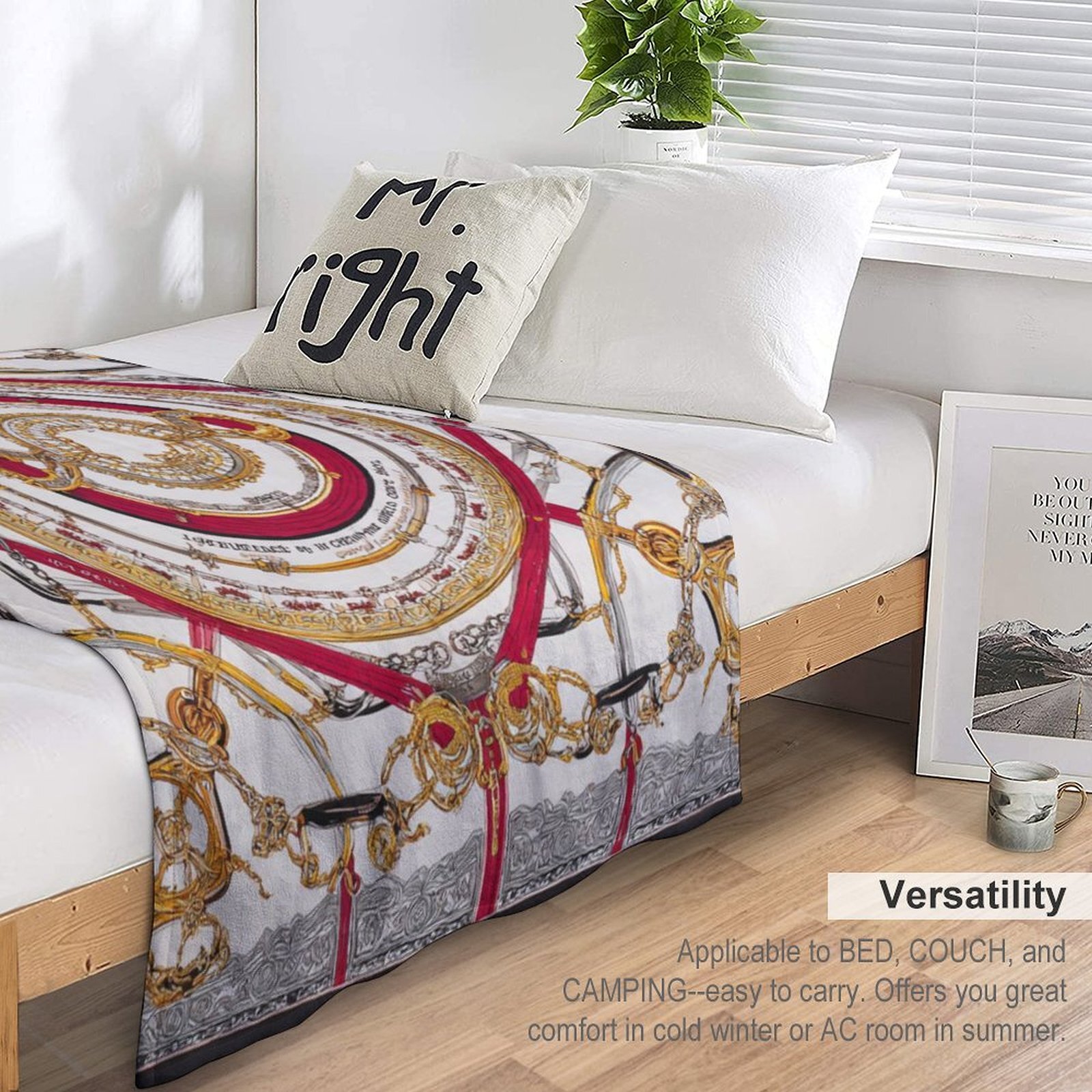 H Designer Horse blanket blanket throw cashmere vibration blanket copert Home Travel Throw Summer Air Conditioner Beach home bedding blankets throws H
