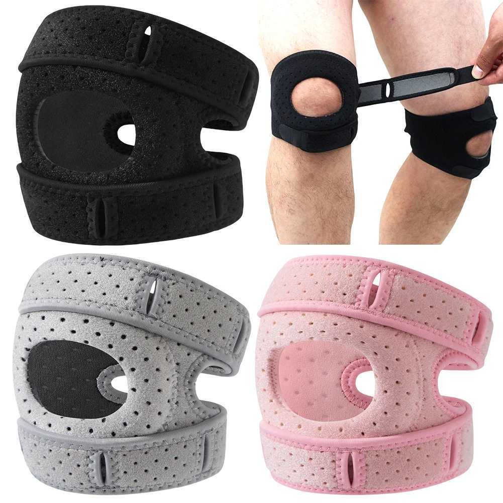 Patella Knee Support Adjustable Knee Compression Sleeve Patella Tendon Knee Strap for Basketball Volleyball Squats Y251024