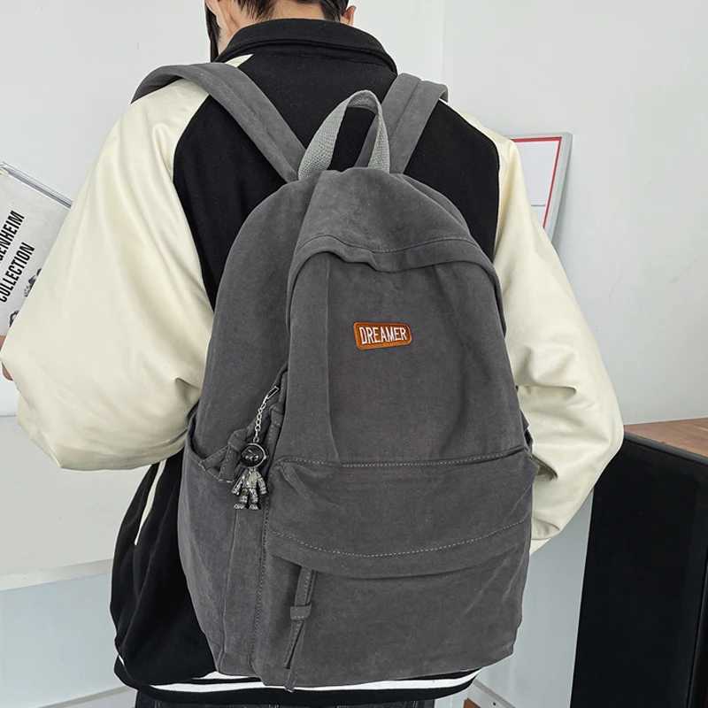 Fashion Big Backpack Lovers Travel Bagpack Women Laptop Mochila For Teenager Boys Bookbag New College School Bag Men Rucksack W251025