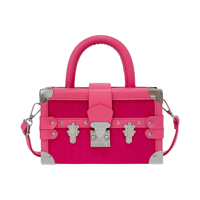Luxury Brand Designer Bag 2025 Autumn New Fashion Woven Shoulder Bag For Women Versatile Handbag Crossbody Box Bag
