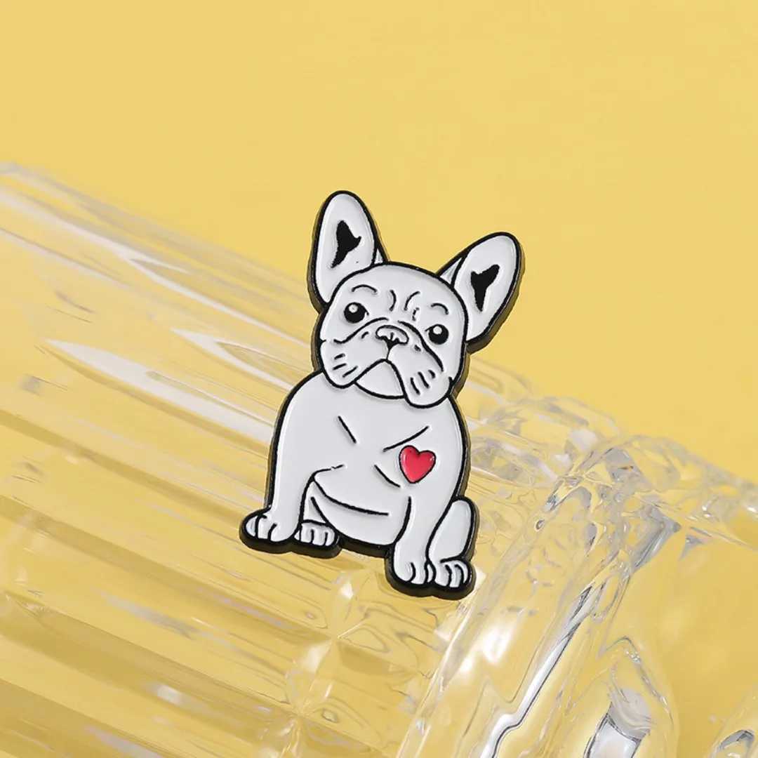 Cartoon Dog Enamel Pins Pet Brooch Cartoon Lapel Metal Alloy Animal Badge on Backpack Jewelry Decoration Gift Custom J251115