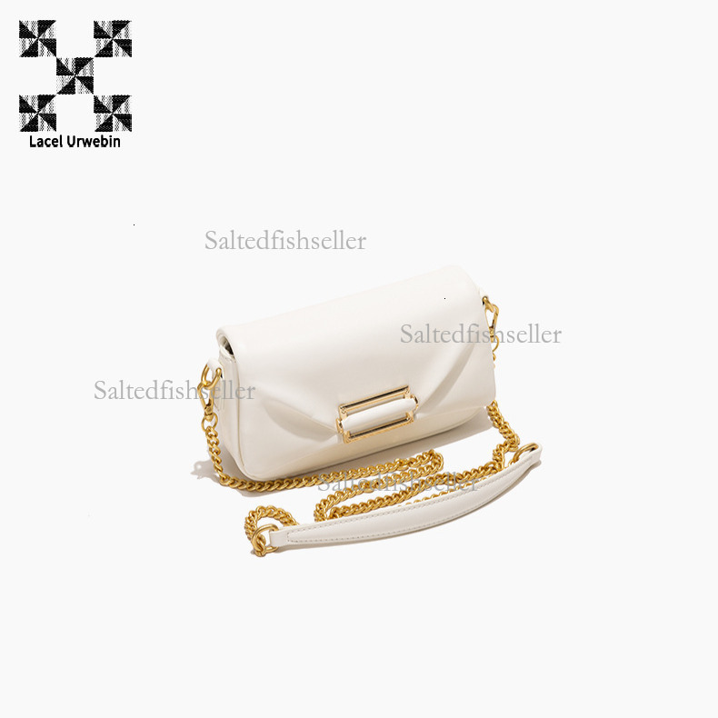 Lacel Urwebin Designer Luxury Mage Women's Handbag Fashion Trendy Brand New Versatile Commuter Small Square Bag Ins Exquisite Chain Shoulder Cros