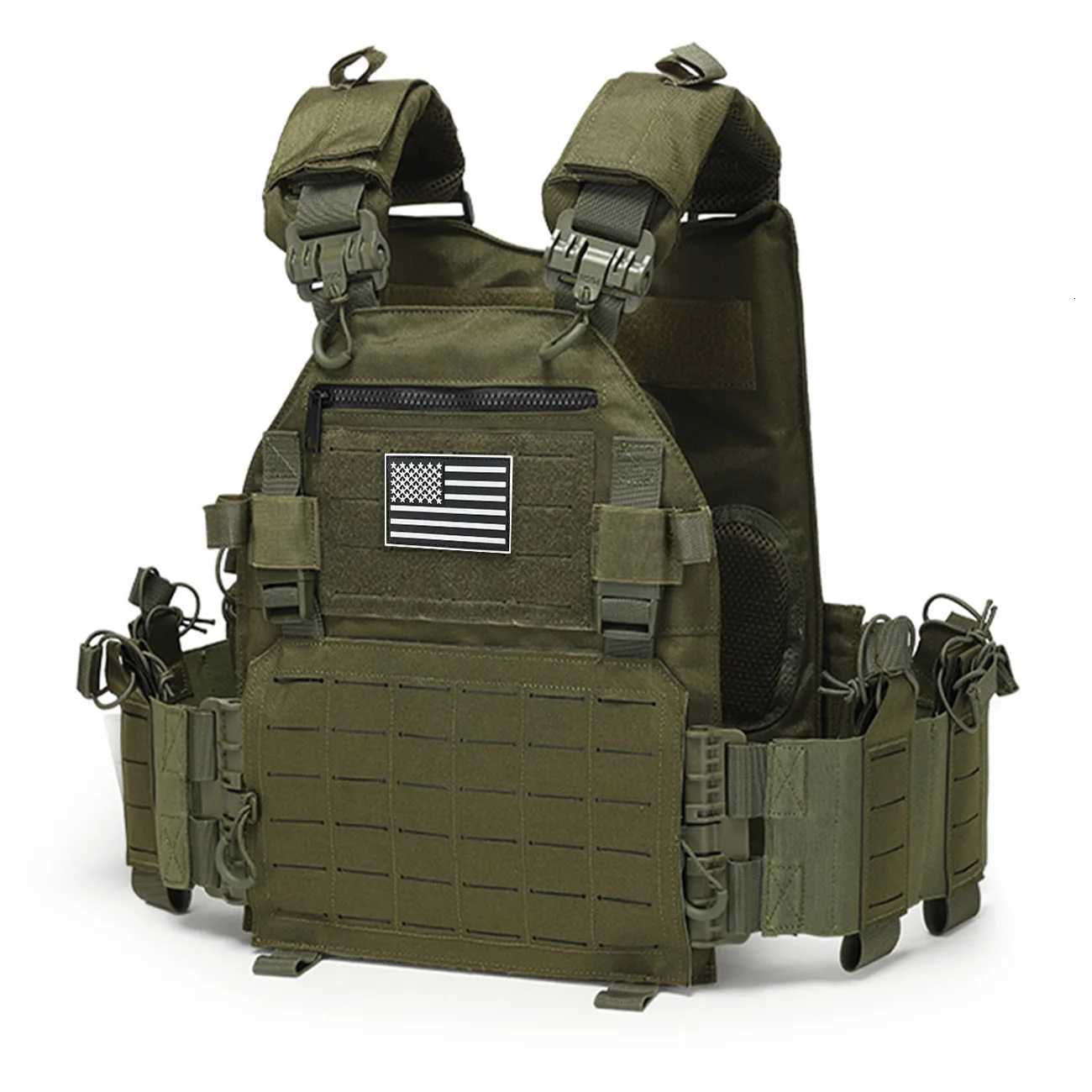 Quick rease hunting vest with chest zipper antitht bag MOL modular expansion breathab elastic vest Y251022