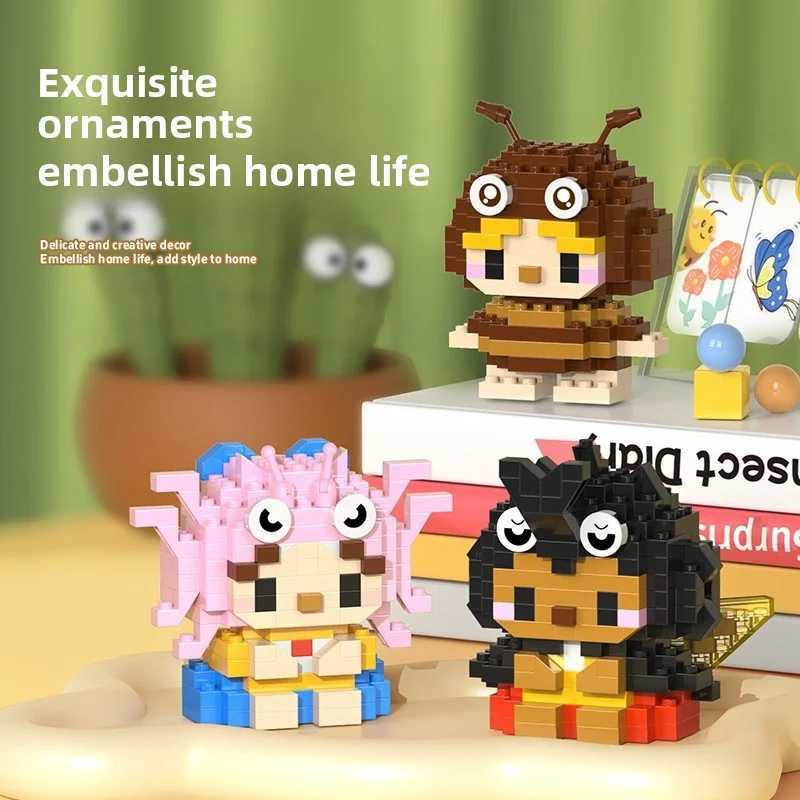 Animals Bricks Construction Set Micro Building Blocks Children Toy Adult Particle Building Block Mini Toys Decoration Home Gifts C251023