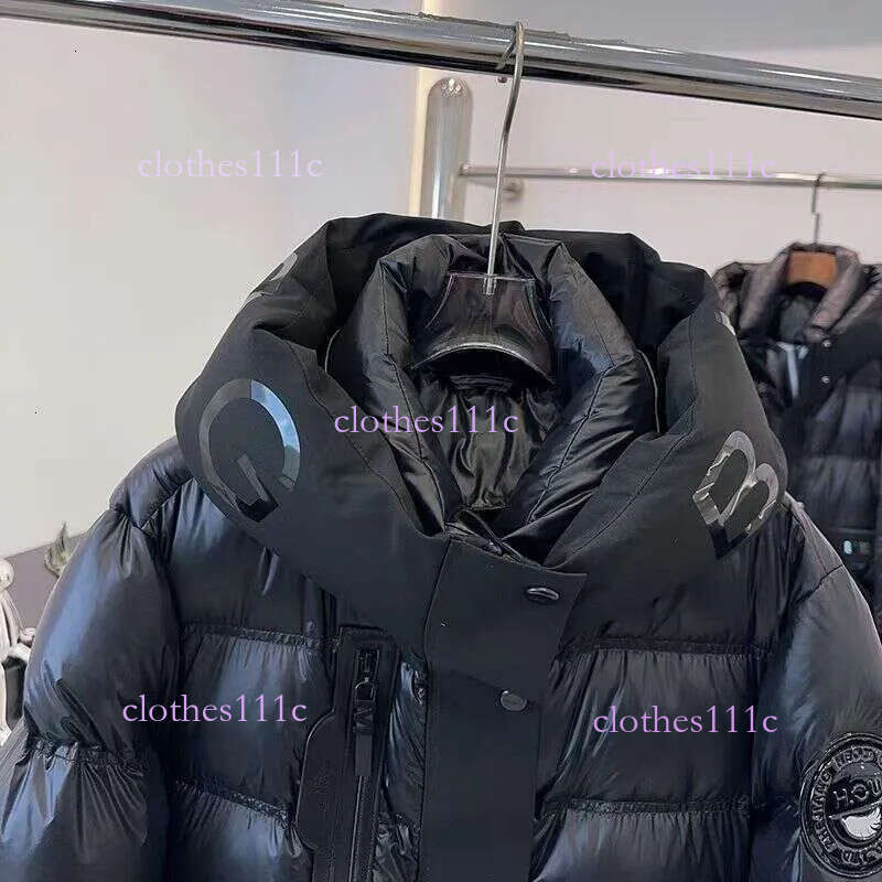 Fashion Black Glossy Women's Down Jacket 2024 New Korean Version Of The Hooded Street Shooting Casual Coat