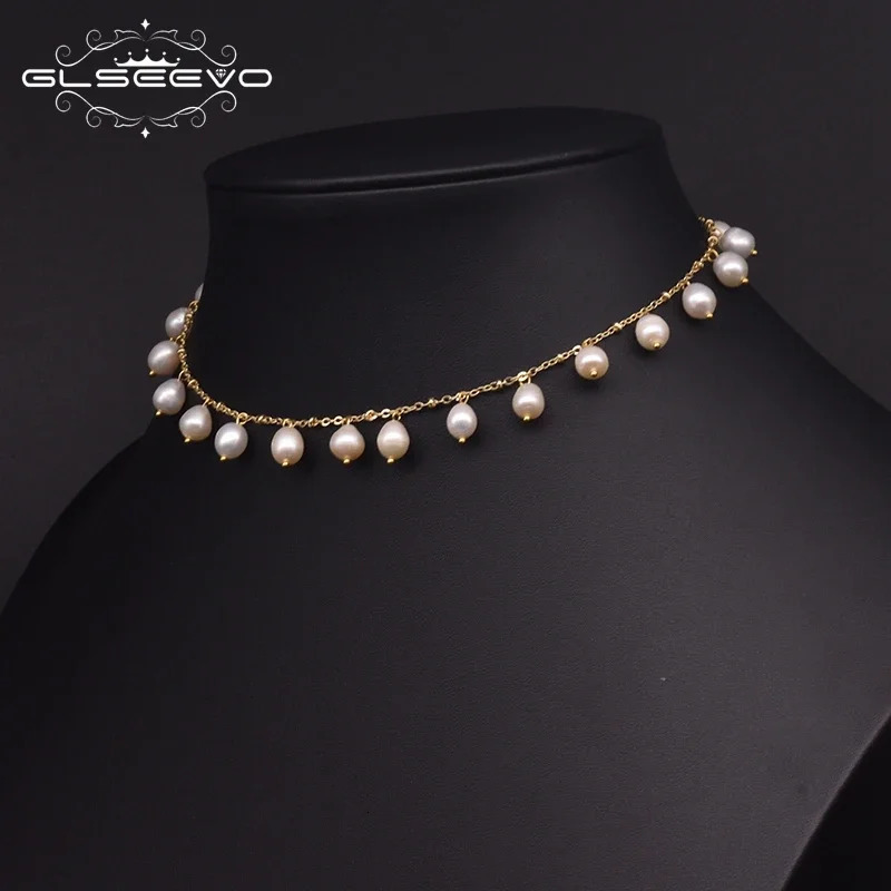Natural FreshWater Pearl Pendant Necklace Woman 2025 Trend 18K Gold Plated High Quality er Jewelry Gifts For Girlfriend 251016