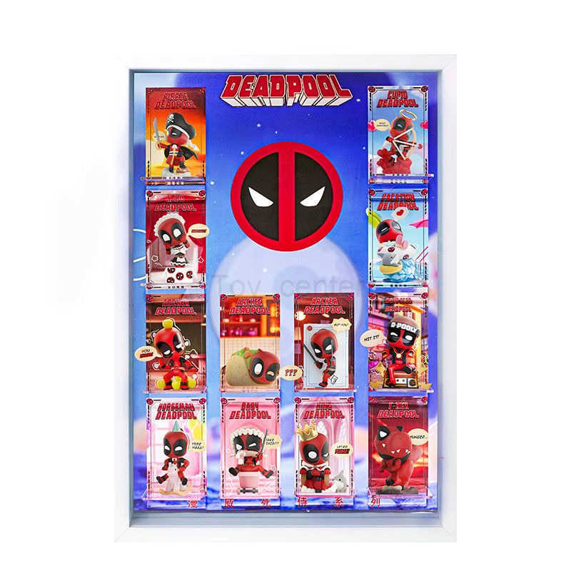 Disney POPMART Marvel Deadpool Series Blind Box Scene Display Box Peripheral Gift Figurine H251025