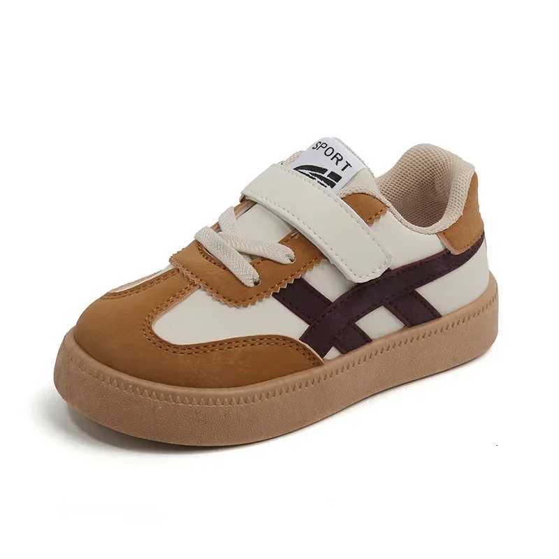 Spring Autumn Children Fashion Soft Sole Low Top Sneakers Boys Casual Board Girls German Training Shoes C260130