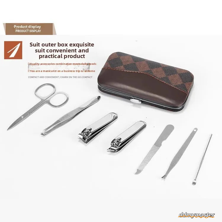 Complete Manicure Set: Round Tail Contouring Clippers, Nail Cutter, And Beauty Tool Kit Ddmymaster