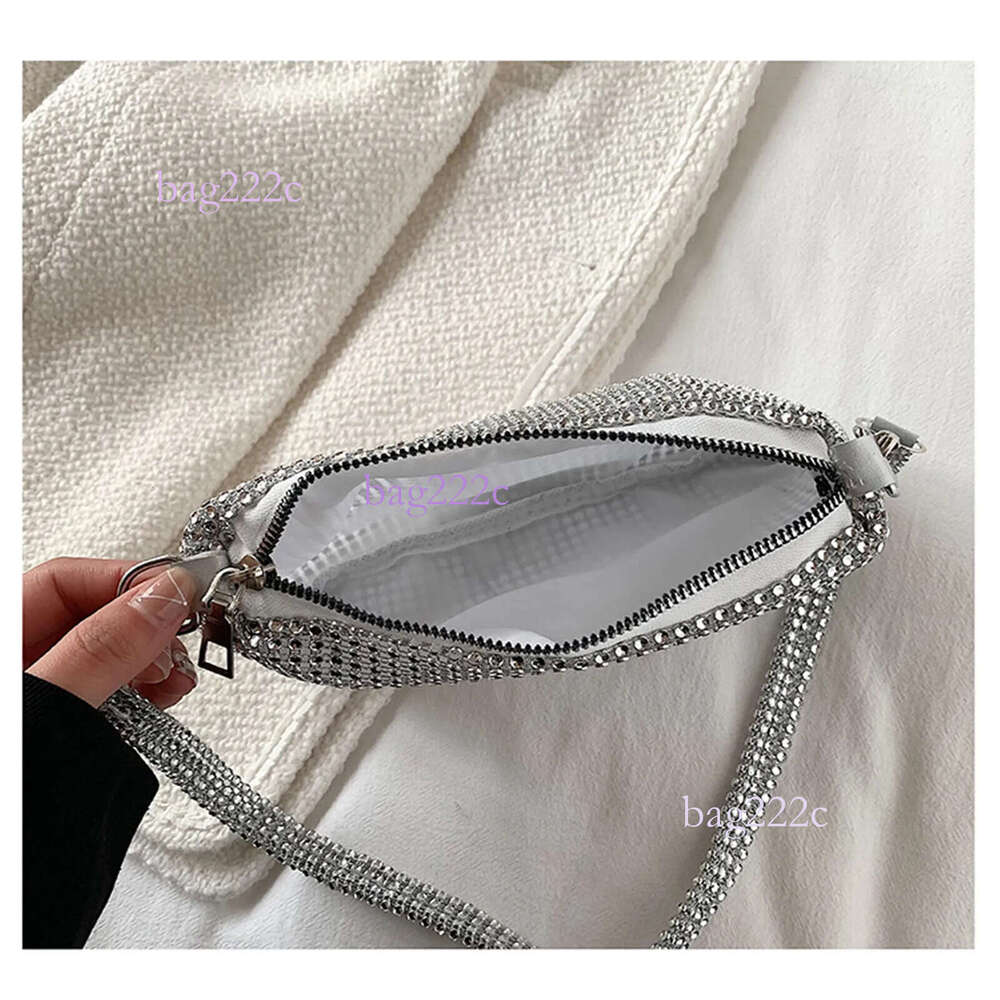 Women Evening Clutch Bag Fashion Rhinestone Tote Shiny Dinner Party Wedding Designer Shoulder Underarm Bags Purses H7.8#13.5