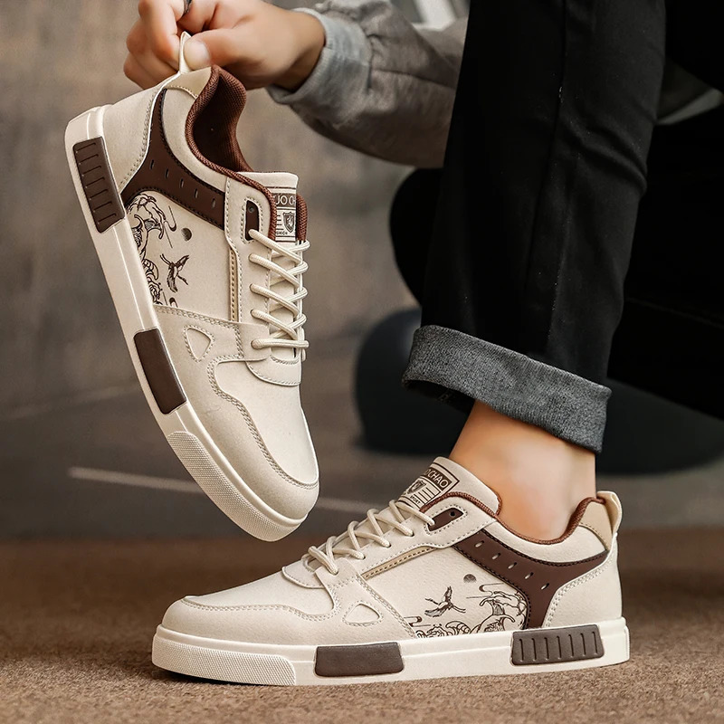 Mens Shoes Summer Mens Low Cut Mens Sneakers Waterproof Anti Slip Comfortable Wearresistant Oversized Casual Shoes 251023