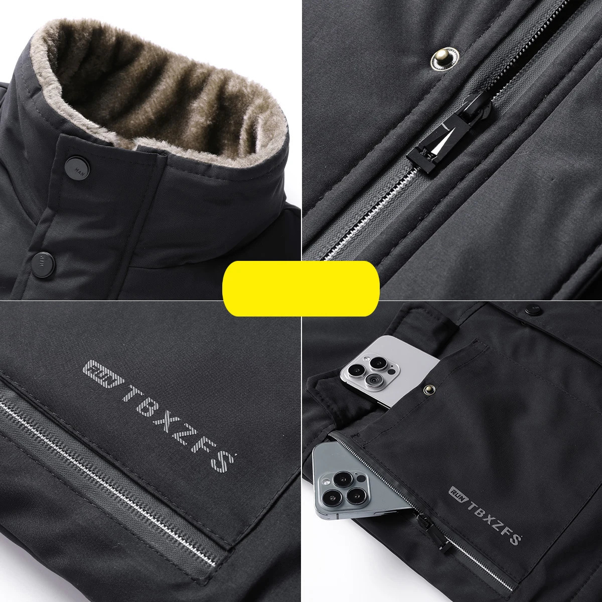 Mens Sleeveless Coat Fur Fashion Male Warm Waistcoat Fleece Vest Men Fleece Casual Pographer Work Outerwear Clothing 251020