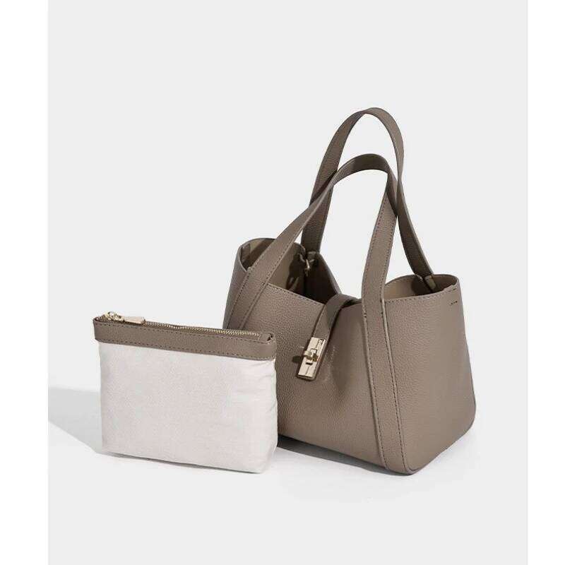 Microfiber Synthetic Leather Bucket For Women Fashion Daily Shoulder Bags Totes Purses Female Designer Crossbody Bag 251025