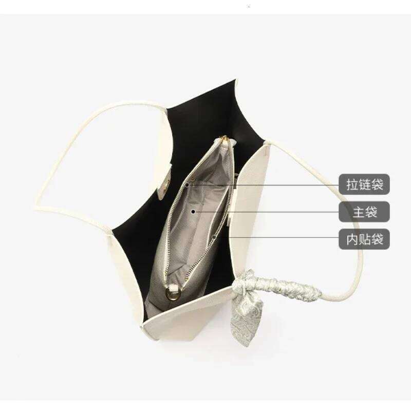 100% Cow Composite Handbag Women Genuine Leather Large Shoulder Natural High Quality Tote Messenger Bag Purses Suotong1025