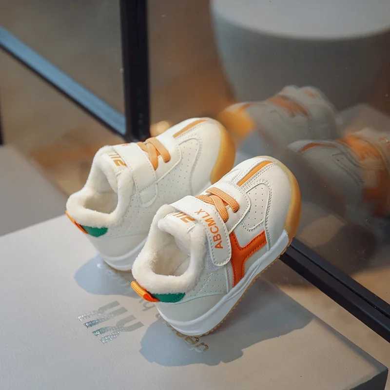 2024 Children Casual Shoes for Girls Boys Winter New Fashion Korean Style Soft Antislippery Versatile Learning Walking Shoes H260130