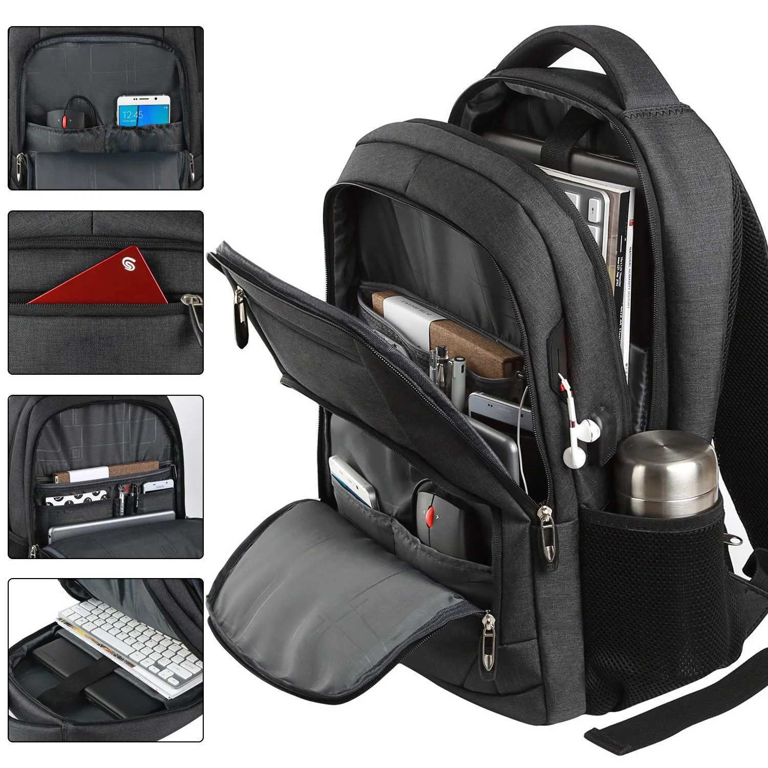 Man Backpack Men Travel Bag Outdoor Camera Lens Bag Black Ergonomics Laptop Bag Large Capacity Mountaineering Waterproof Handbag W251025