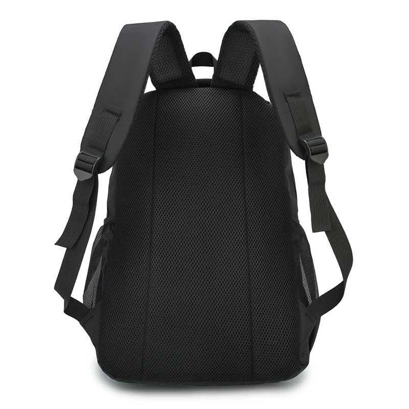 Largecapacity business travel backpack equipped with a 156inch laptop compartment multiple zippered pockets adjustable pad W251025