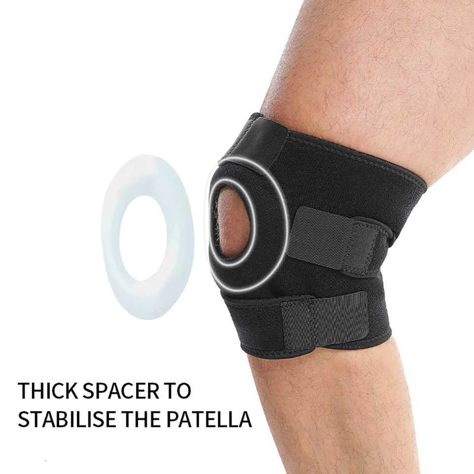 1Pcs Adjustable Knee Pads Protect The Meniscus EVA Shockabsorbing Gasket Fix The Patella Reduce Joint Wear Tear Knee Support Y251024