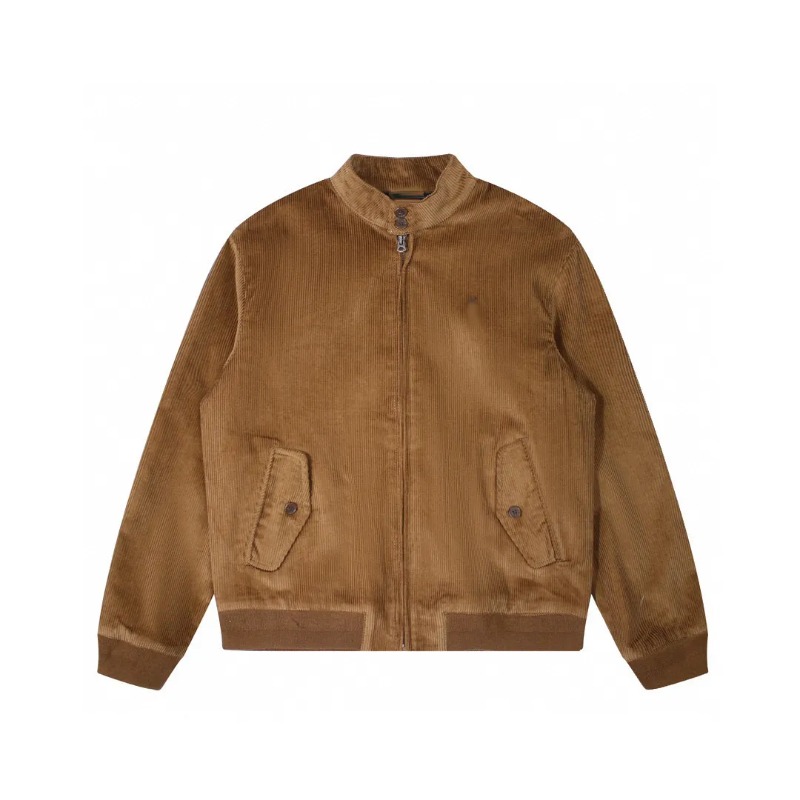 Designer jacket mens jacket Mens Outerwear designer polo jackets little embroidery old money style stand collar workwear jacket