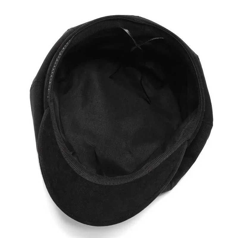 Wens Fashion Beret Autumn and Winter Outdoor Cotton Hat Windproof Men Wen Newsboy Solid Color Hats Universal Painter Cs Y251025