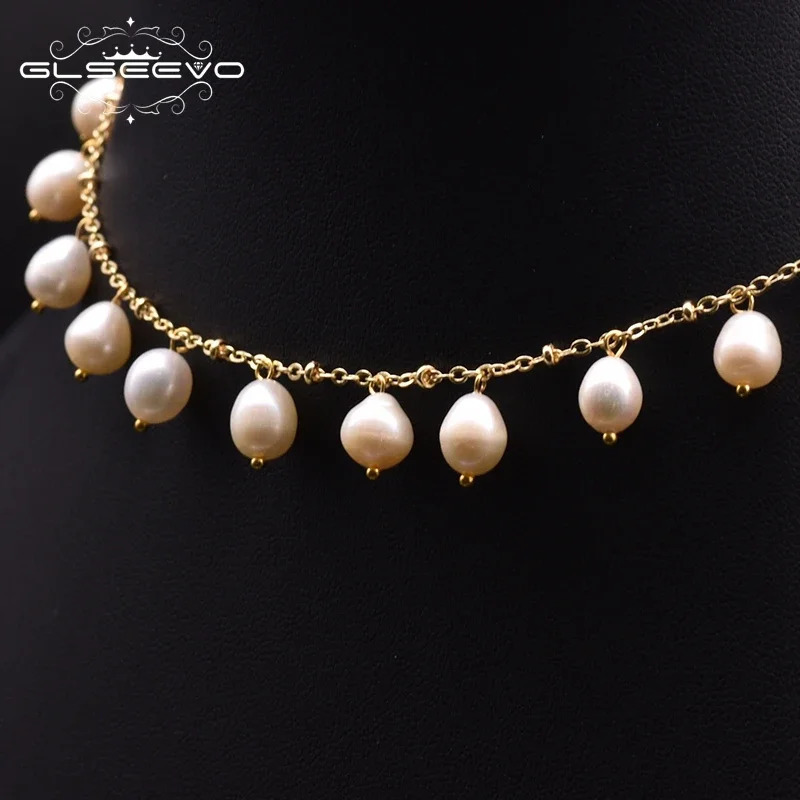 Natural FreshWater Pearl Pendant Necklace Woman 2025 Trend 18K Gold Plated High Quality er Jewelry Gifts For Girlfriend 251016