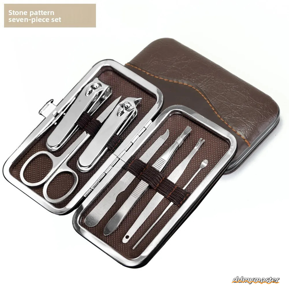Complete Manicure Set: Round Tail Contouring Clippers, Nail Cutter, And Beauty Tool Kit Ddmymaster
