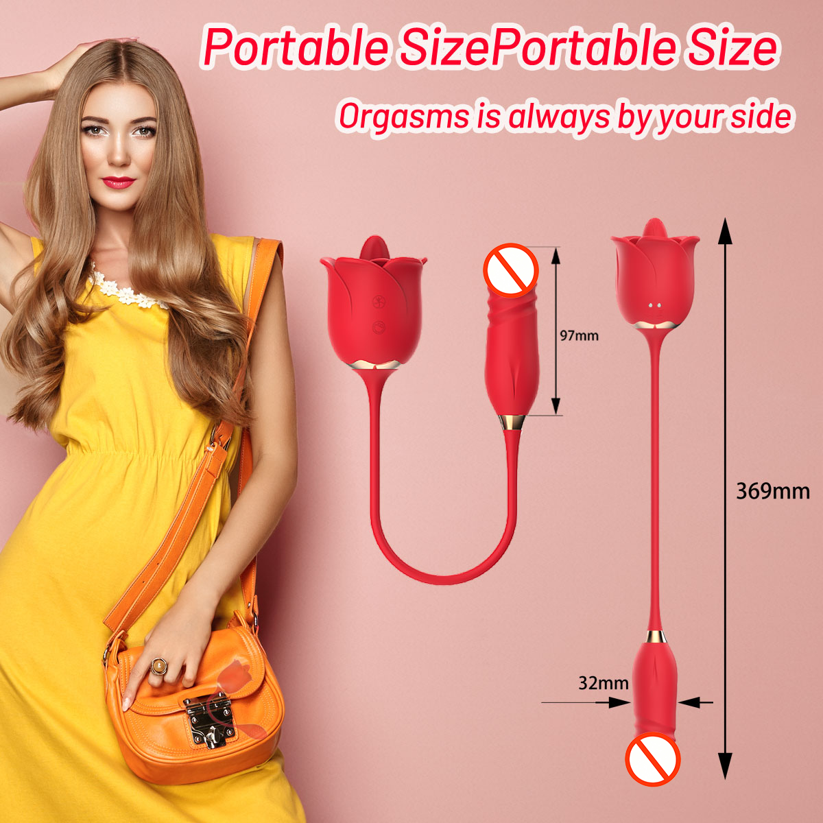 Intimate Vibrating Toy with Multiple Licking Modes for Enhanced Sensation