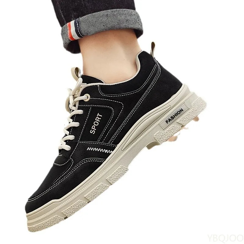 Mens shoes summer breathable trend versatile casual board shoes mens low cut simple comfortable wearresistant mens boots 251023