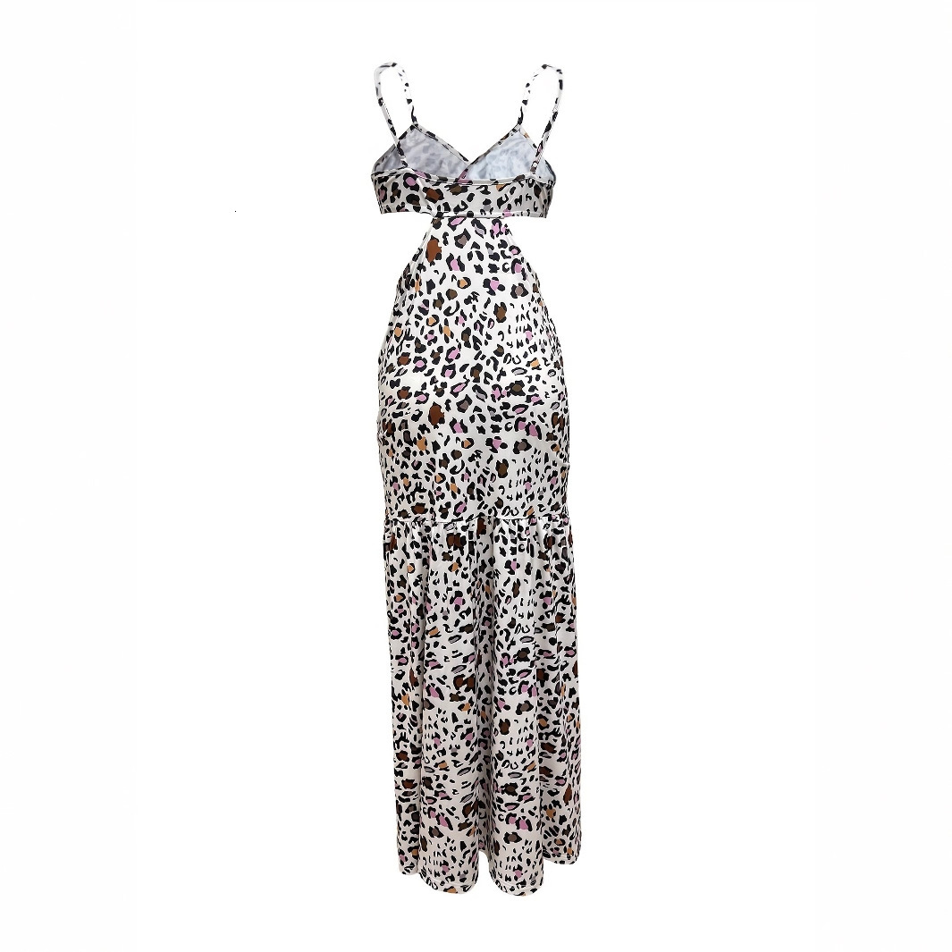 European and American new spring/summer hot selling designer sexy camisole dress beach vacation style waist cinching dress