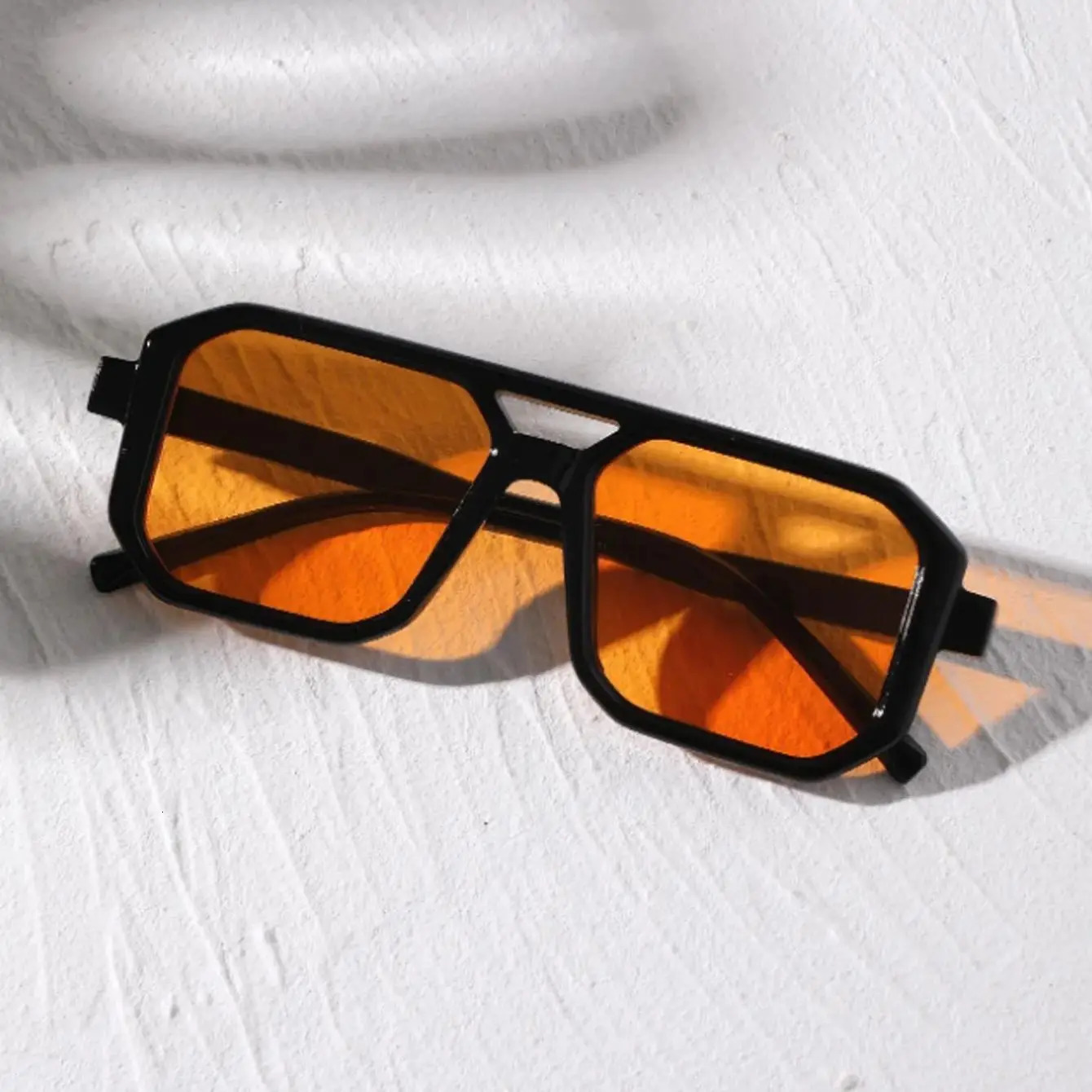 Women fashion Square Frame Sunglasses Vintage Style Casual Outdoor Summer Beach Accessories Glasses Men 251023