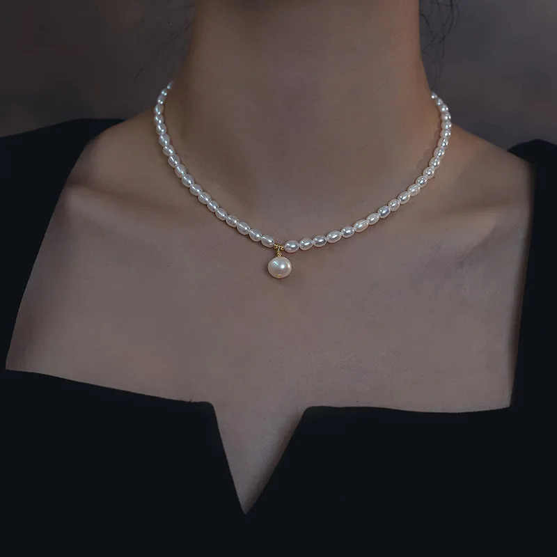 100 Natural Bright Freshwater Pearl 14K Gold Filled Female Chains Necklace Jewelry For Women Mothers Day Gifts Never Fade 251016