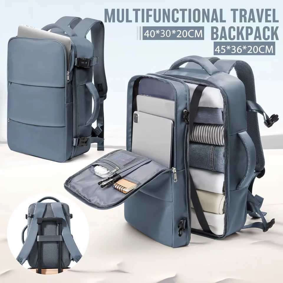 Ryanair 40x30x20 Travel Backpack Cabin Airplane Easyjet 45x36x20 Suitcases Waterproof Backpack Laptop Packbag Cabin Luggage Bag W251025