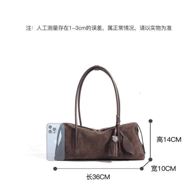 Pillow Shape Genuine Leather Frosted Underarm Bags For Women Designer Handbags And Purses Vintage Big Shoulder Crossbody 1025